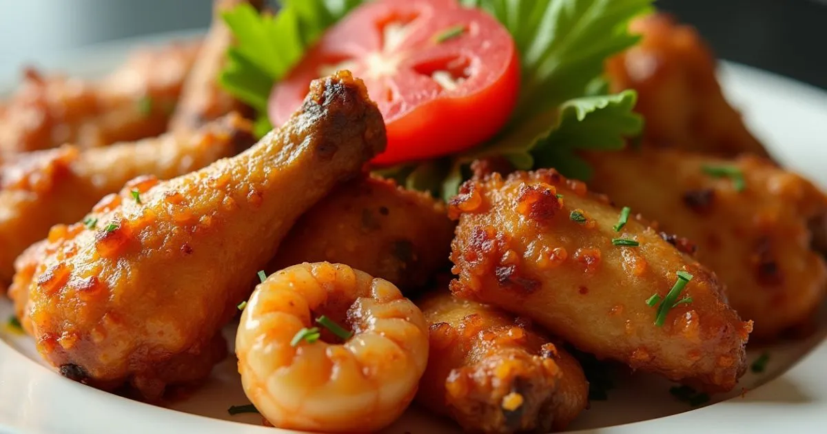 Tasty Wings And Seafood