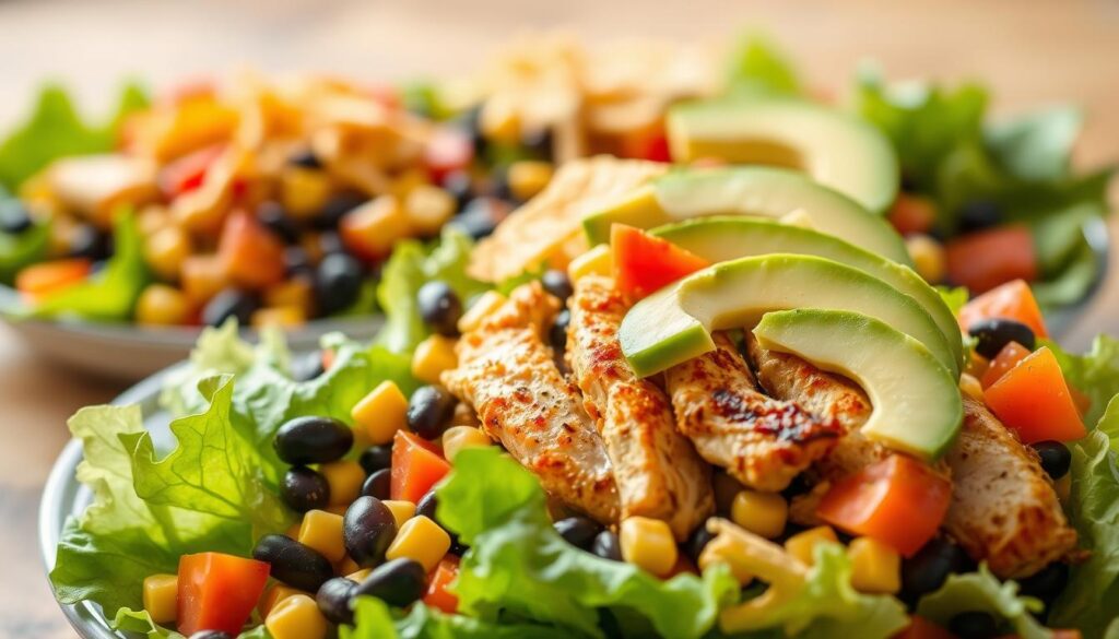 Spicy Southwest Chicken Taco Salad Spicy Southwest Chicken Taco Salad