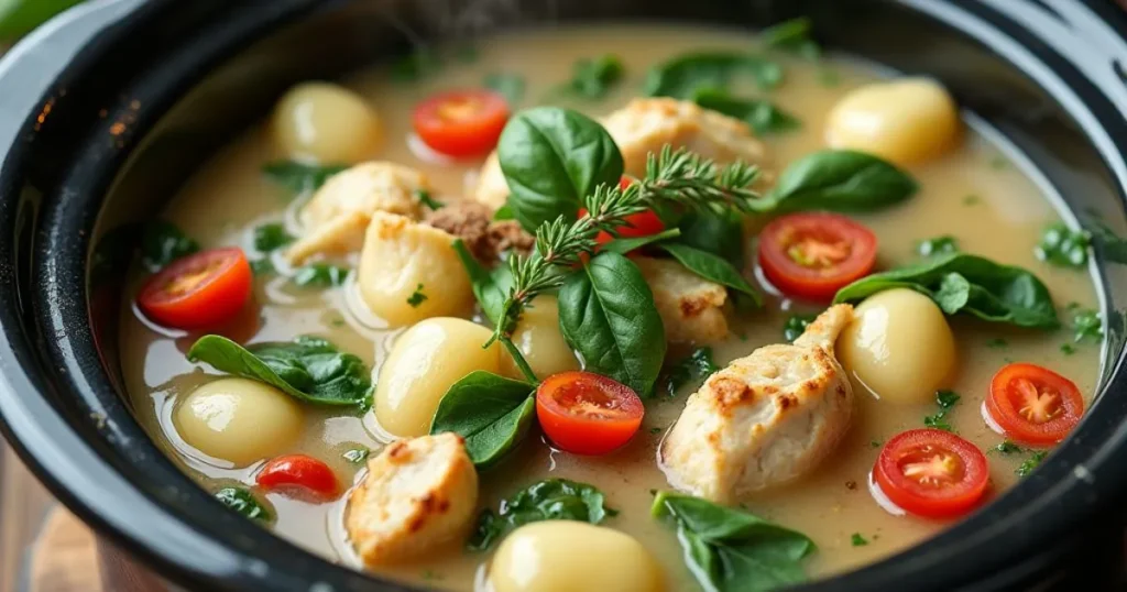 diabetic crockpot recipes gnocchi AND chicken