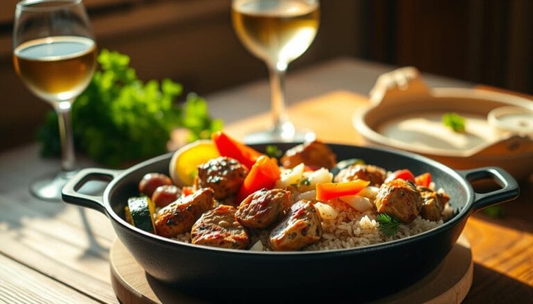 ground chicken skillet meals