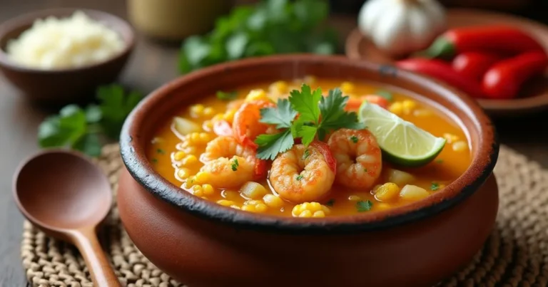 chupe de camarones