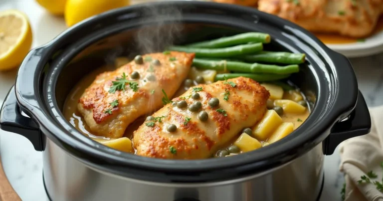 crock pot chicken piccata