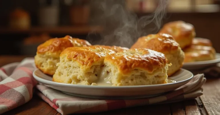 chicken pot pie with red lobster biscuits