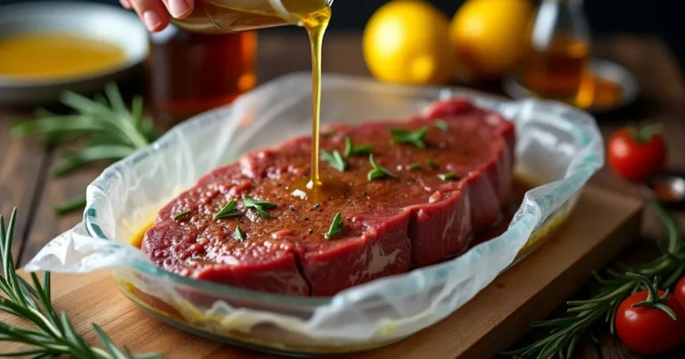 marinade for bison steaks