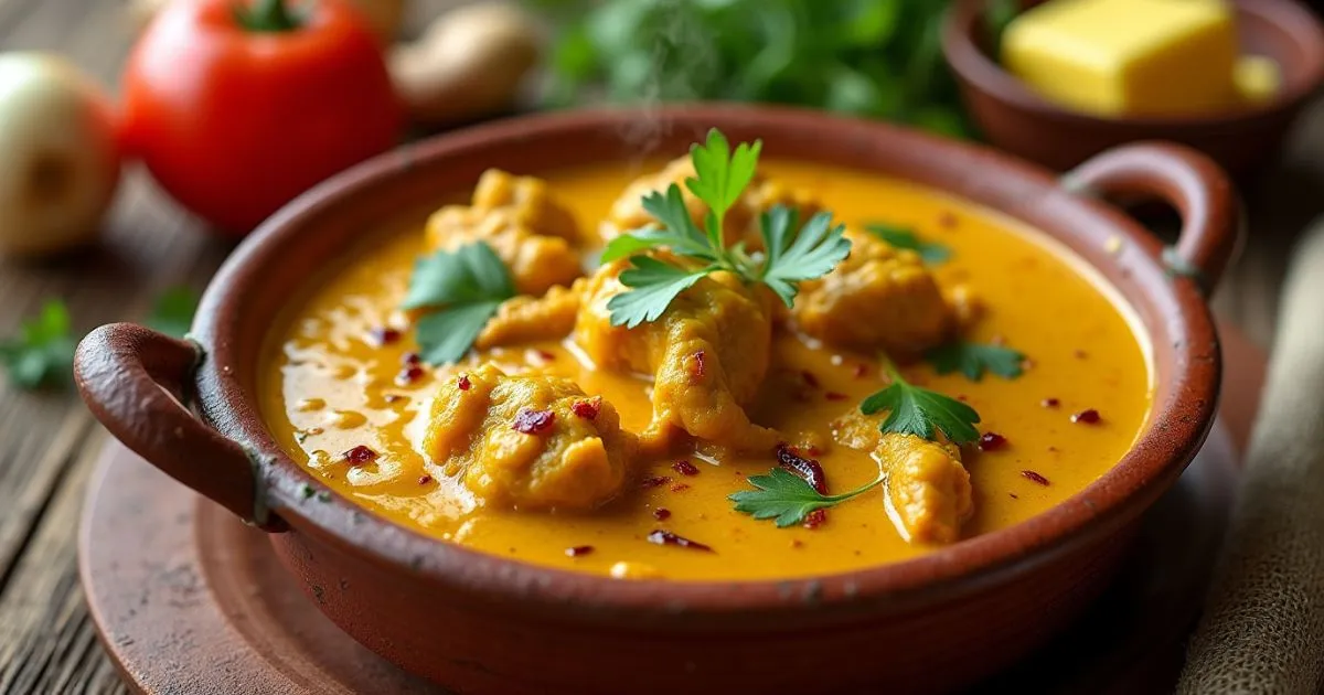 shan butter chicken