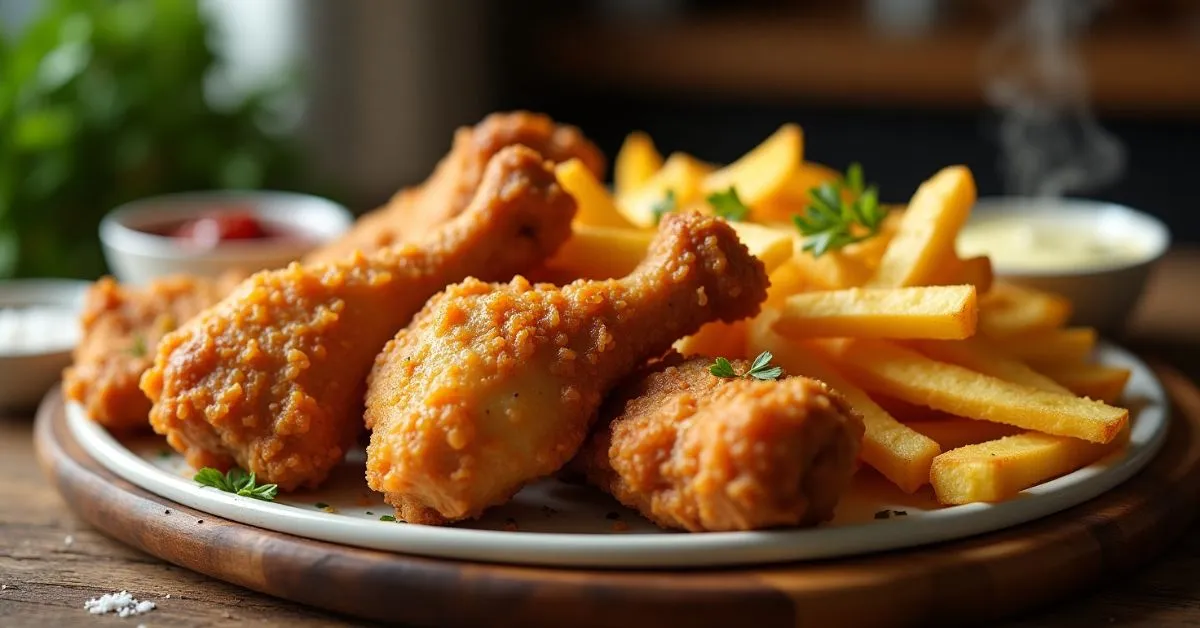 Crispy Chicken And Perfect Chips