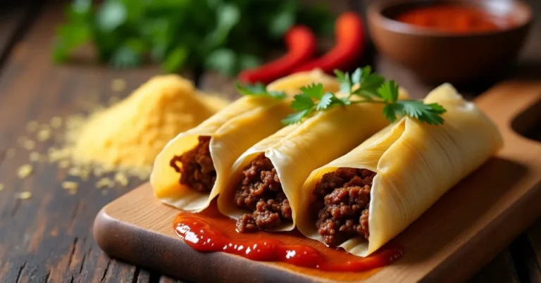 Authentic Beef Tamales