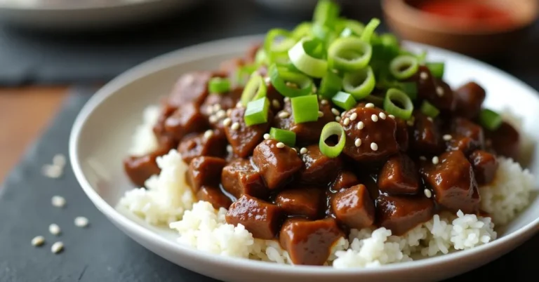 Mongolian Ground Beef